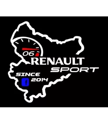 Stickers CLUB RENAULT SPORT 06
