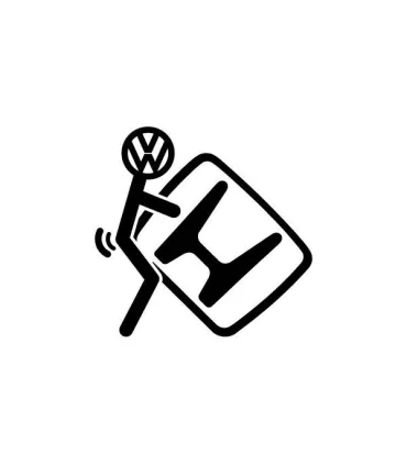 Stickers FUCK HONDA