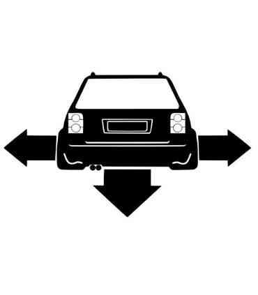 Stickers DOWN AND OUT PASSAT