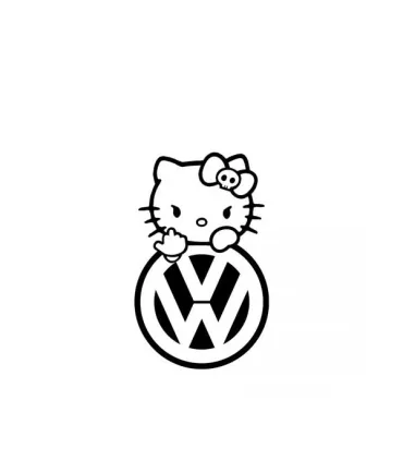 Stickers KITTY FUCK