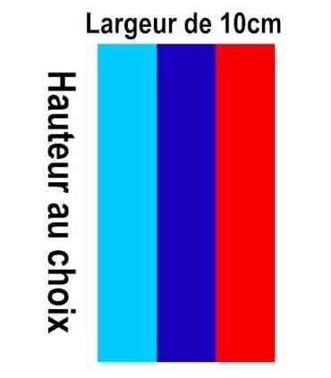 Stickers BMW MOTORSPORT LARGEUR 10cm