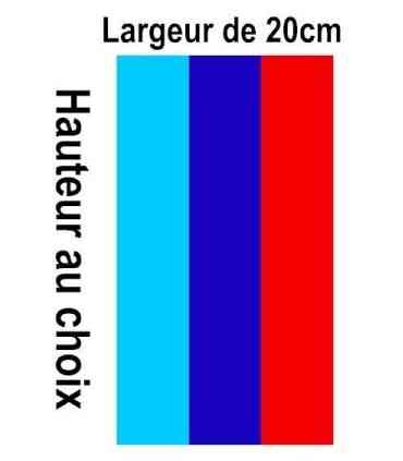 Stickers BMW MOTORSPORT LARGEUR 20cm