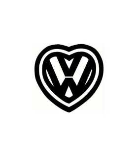 Stickers LOVE VW 02