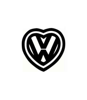 Stickers LOVE VW 02