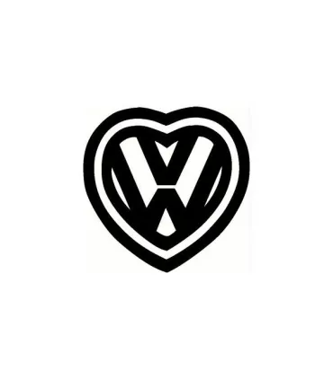 Stickers LOVE VW 02