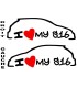 Stickers I LOVE MY S16