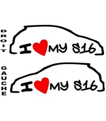 Stickers I LOVE MY S16
