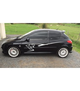 STICKERS LION PEUGEOT GRAND FORMAT (X2)