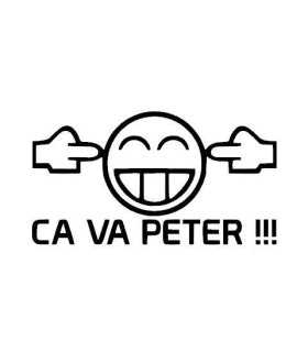 Stickers CA VAS PETER