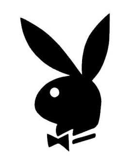 Stickers LAPIN PLAYBOY