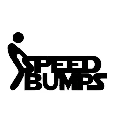 Stickers SPEED BUMPS